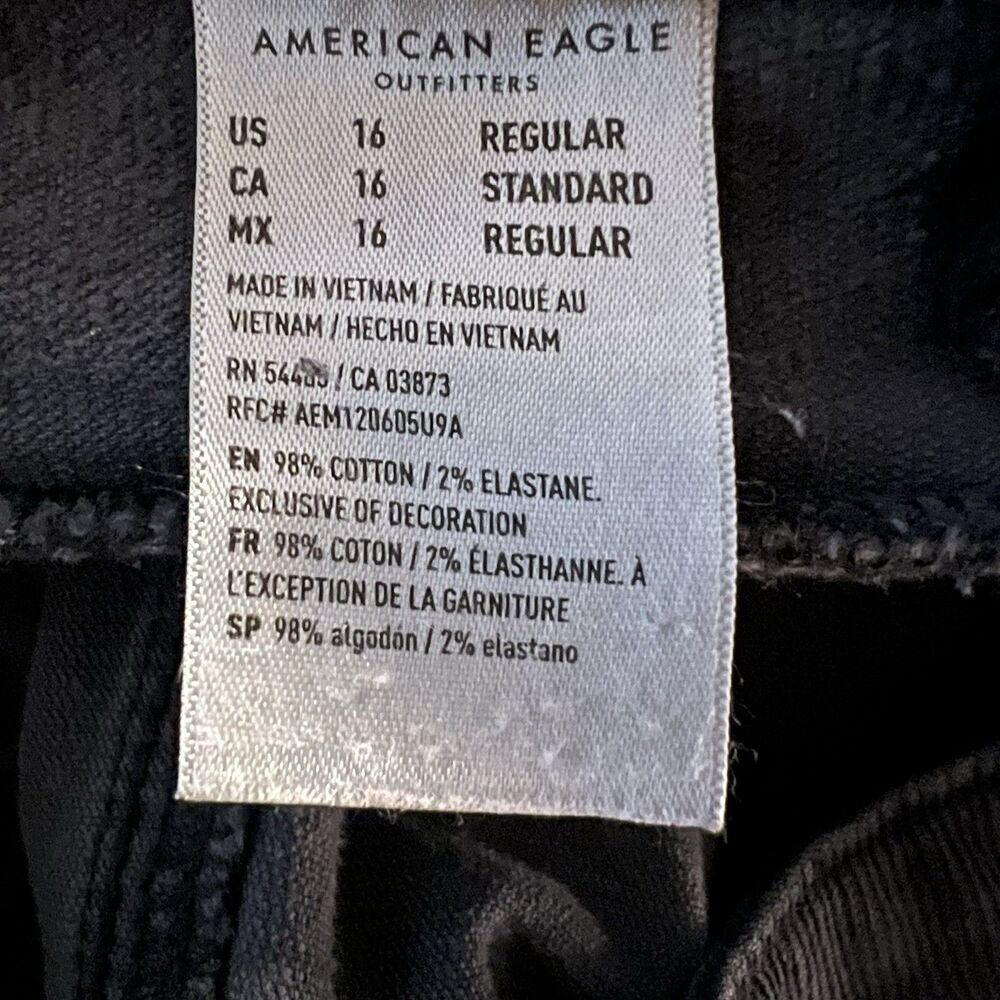 American Eagle Women’s‎ Corduroy Pants 16 Flare Button Fly - Picture 4 of 7